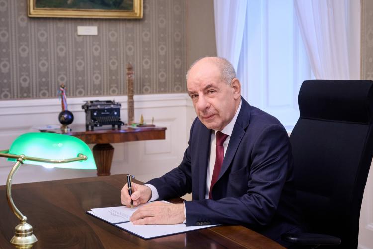 Sulyok Tamás államfő 2026. évi országgyűlési képviselői választást 2026.01.13.