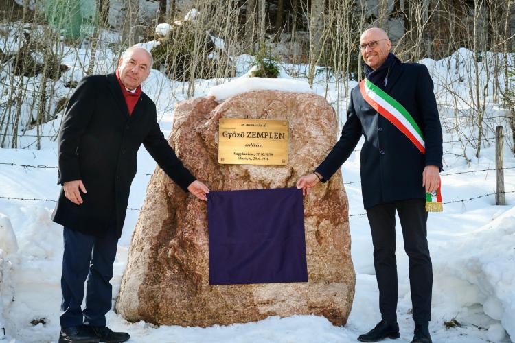 Emlékezés Zemplén Győző fizikusra, önkéntes tüzértisztre Asiagóban