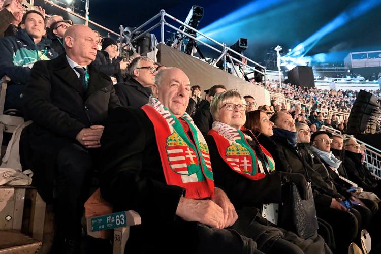 A XXV. Téli Olimpiai Játékok záróünnepségén