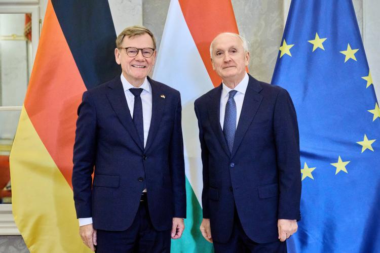 Johann Wadephul német külügyminiszter felülfogadása