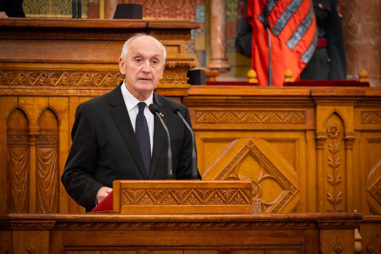 Baka András beszéde az Országgyűlés ünnepi ülésén