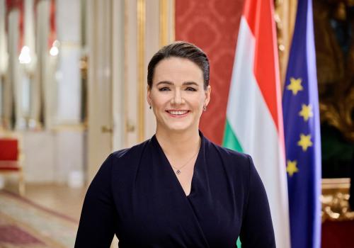 Novák Katalin köztársasági elnök