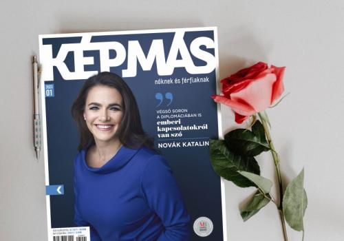 Novák Katalin a KÉPMÁS magazin címoldalán - 2023. január hónap