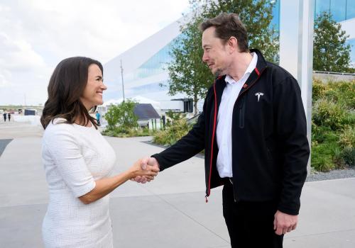 Novák Katalin és Elon Musk
