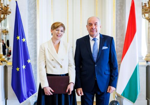 Államtitkári kinevezés a Sándor-palotában 2024. július 08.