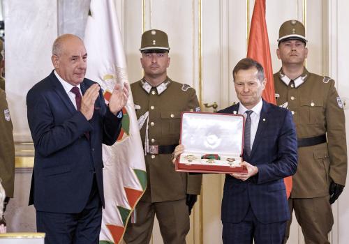 Krausz Ferenc kapta a Magyar Szent István-rendet