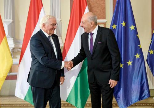 Német-magyar államfői találkozó Sopronban