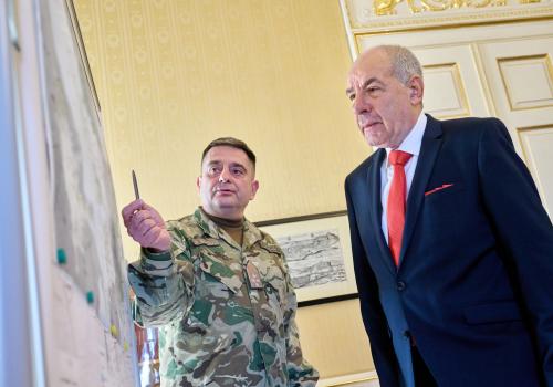 A köztársasági elnök a Honvédség vezetőit fogadta