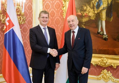 Hungary’s Head of State received the Vice-President of the Slovak National Council