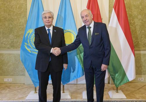 Hungarian-Kazakh Head of State meeting