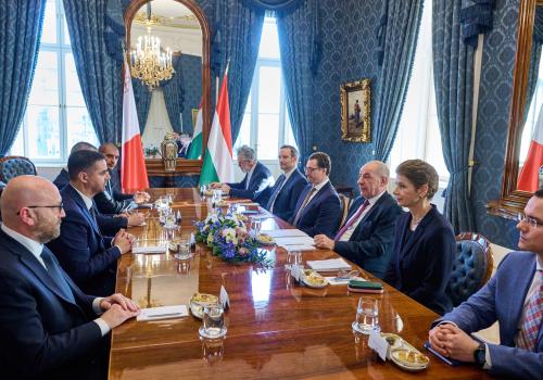 Malta’s Deputy Prime Minister at Sándor Palace