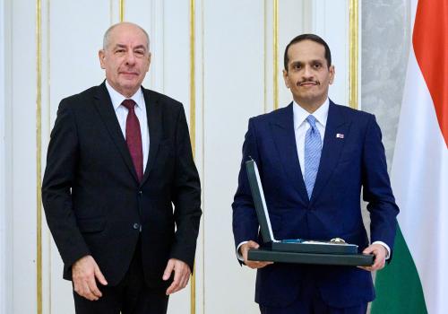 Qatar's Prime Minister receives Hungarian state award