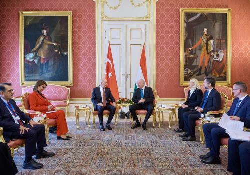 Török házelnök fogadása 2025.09.30.
