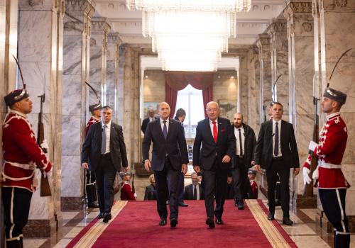 Bulgária államfői látogatás 2025.10.20.