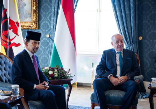 Brunei szultán fogadása 2025.11.18. 