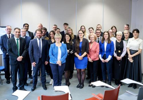 Nagy Zsuzsanna a Károli Gáspár Ref. Egyetemen Szociális napon -  2025.11.12. 