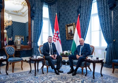 Milanovic a Sándor-palotában 2025.11.14.