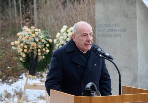 Gedenkzentrum „Waldlager” in Mühldorf am Inn 2026.01.18.