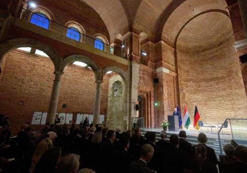 Államfői munkalátogatás Németországban Müncheni megemlékezés 2026.01.20.