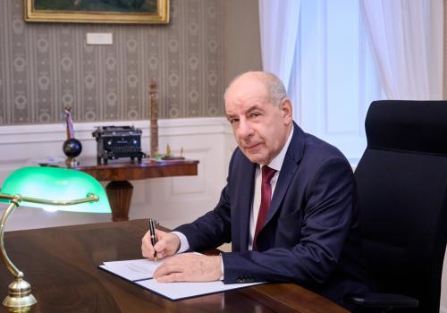 Sulyok Tamás államfő 2026. évi országgyűlési képviselői választást 2026.01.13.