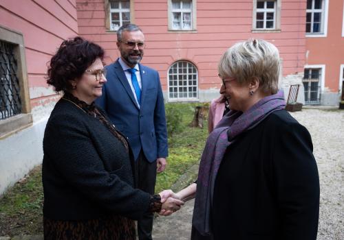 Nagy Zsuzsanna a váci Cházár András Egységes Gyógypedagógiai Intézményben