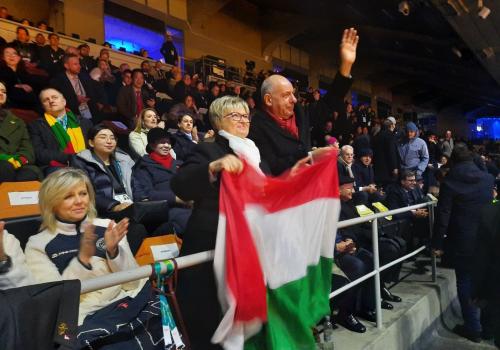 Dr. Sulyok Tamás a XXV. Téli Olimpiai Játékokon