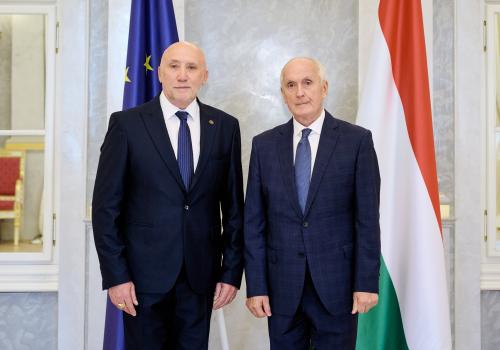 Baka András fogadta dr. Lajtár Istvánt, a legfőbb ügyész helyettesét