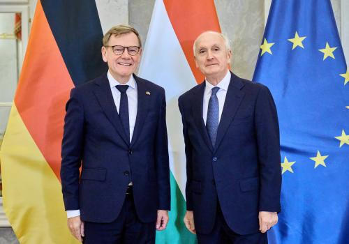 Johann Wadephul német külügyminiszter felülfogadása