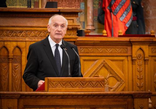 Baka András beszéde az Országgyűlés ünnepi ülésén